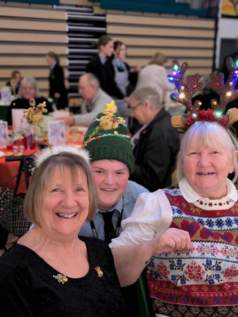 James Lloyd with Aunties Margie Baily Lynn Lee
