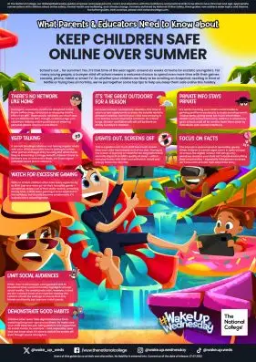 Safe Online over the Summer